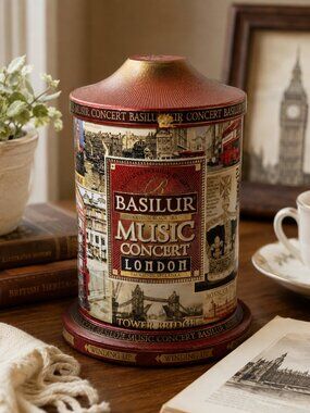Basilur Music Concert London Musical Tea Tin Canister – Plays "London Bridge"